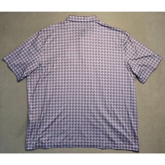 Cutter & Buck Disney Polo Shirt Mens 2XL Blue Performance Button Golf Mickey - Picture 7 of 8